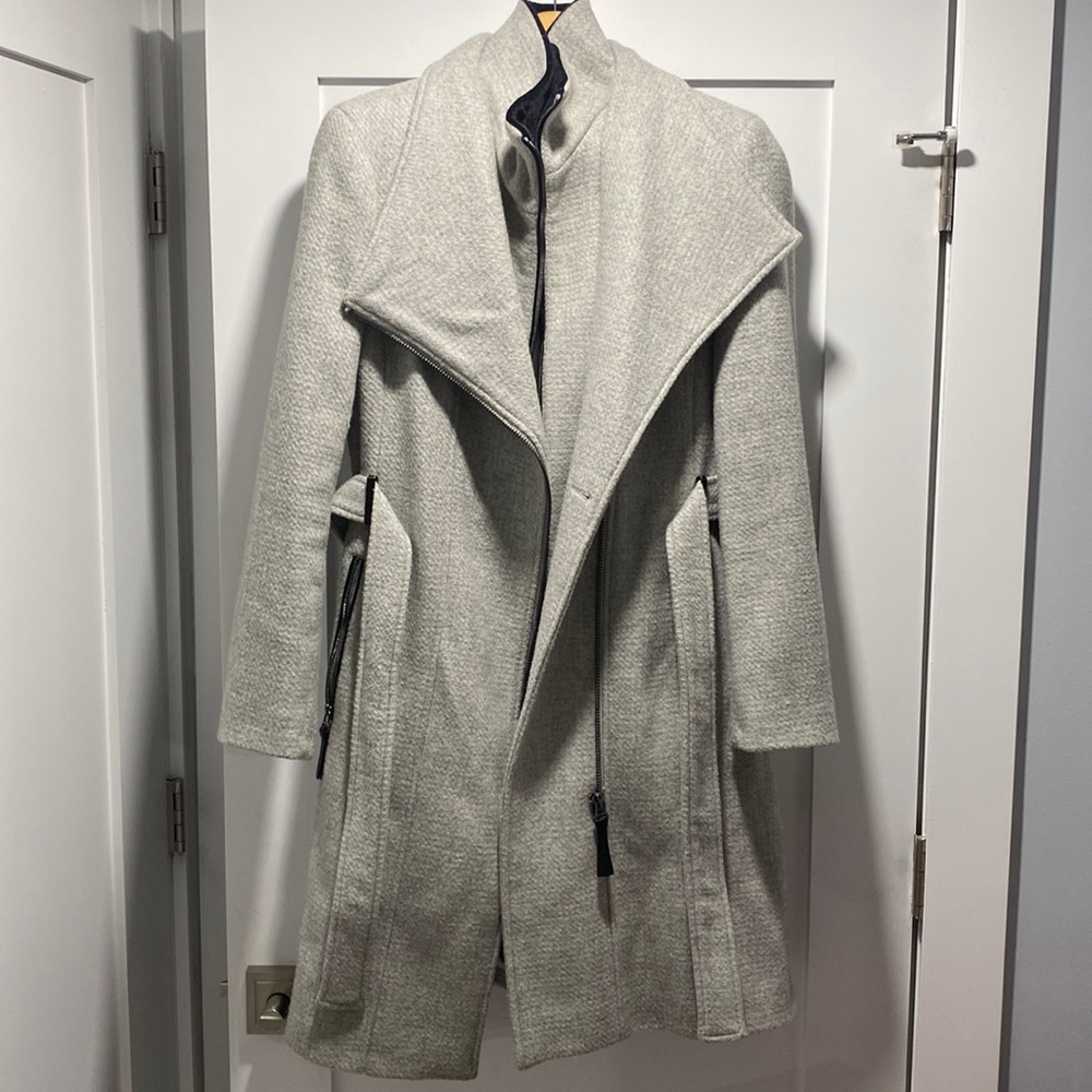 Calvin Klein Double Jacket Wool Gray PL
